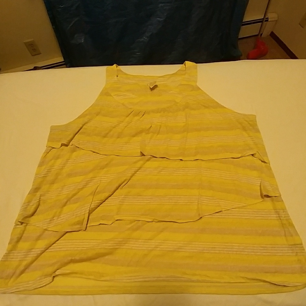 Flowy yellow striped.